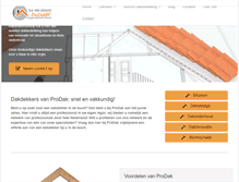 Tablet Screenshot of prodakbv.nl